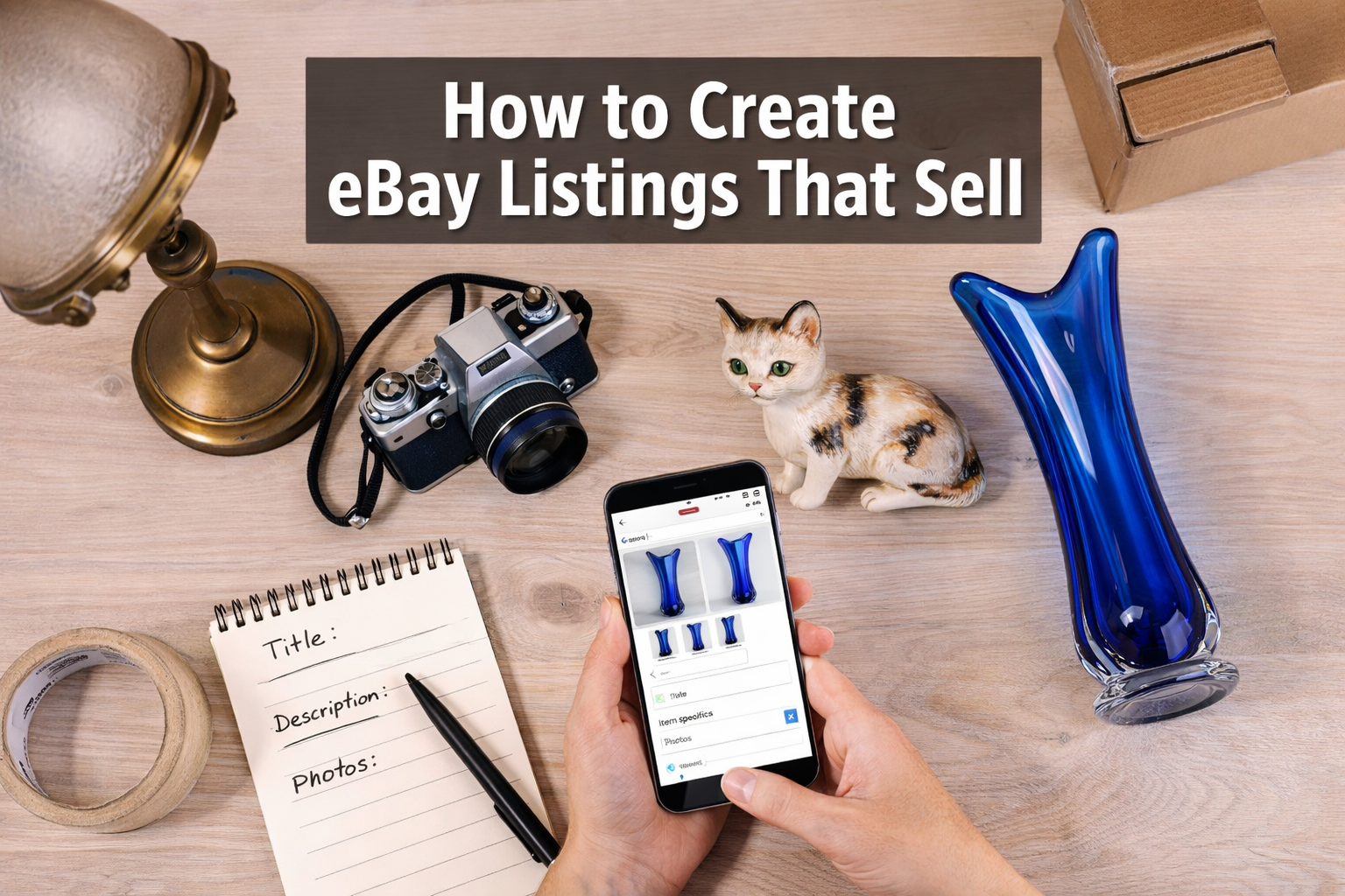 How to Create eBay Listings That Sell: Photos, Titles, and Descriptions That&nbsp;Convert